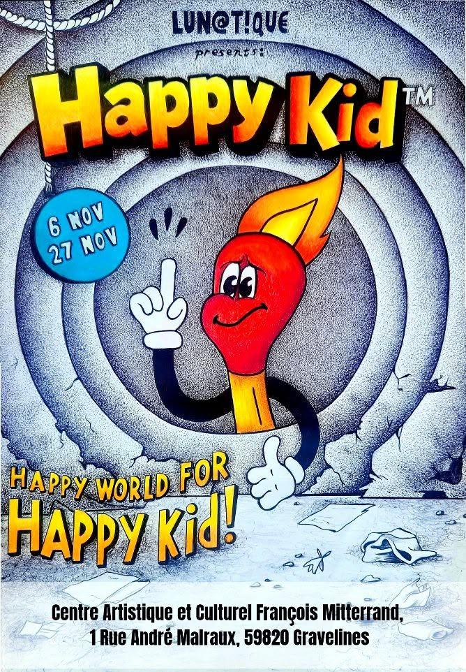 Exposition "Happy Kid, le futur est radieux, c’est contractuel"