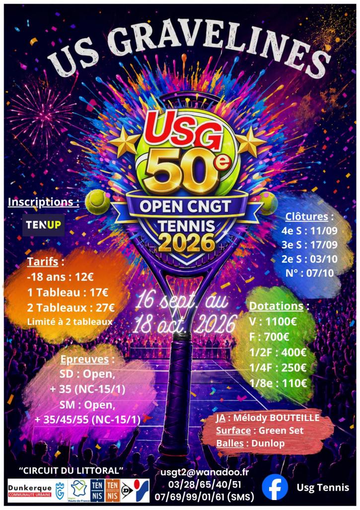 Finales du 50ème open CNGT